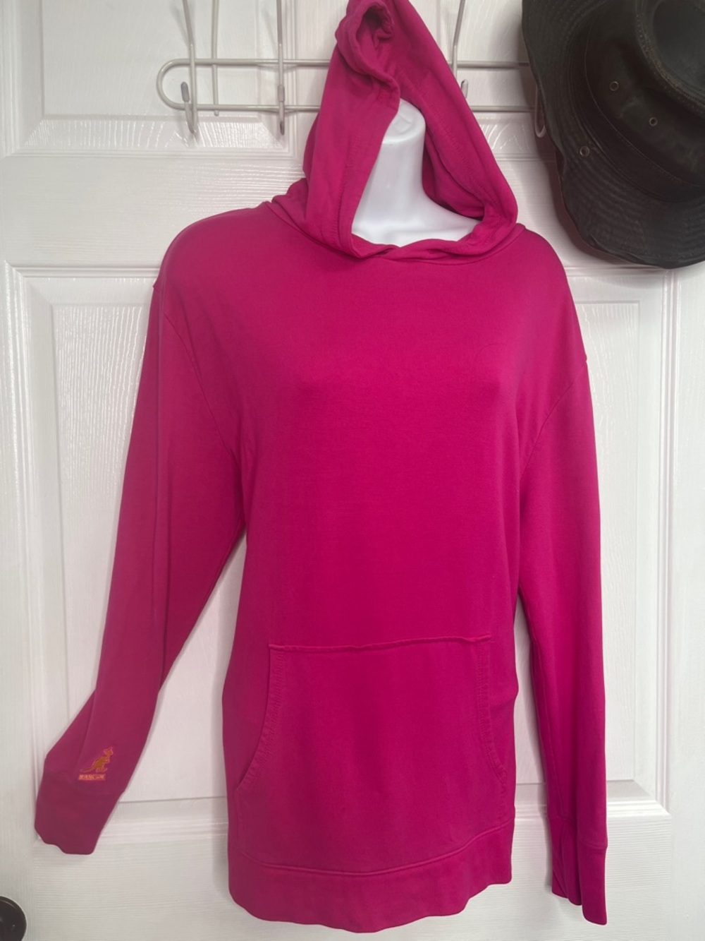 Kangol Hot Pink Hoodie Unisex Size Large